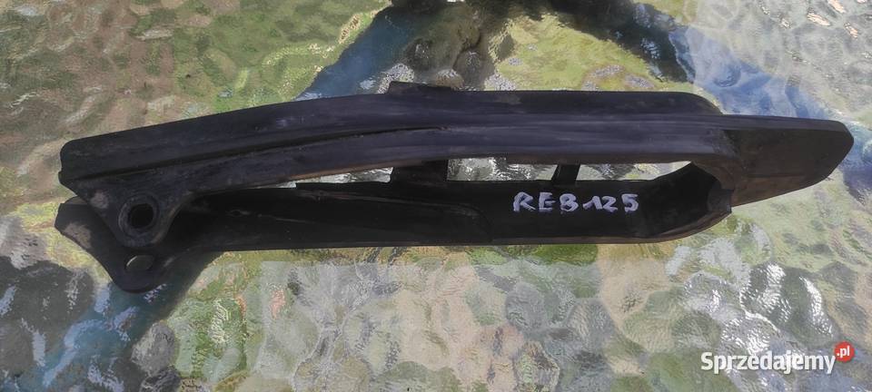 Honda Rebel 125 ślizg łańcucha na wahacz