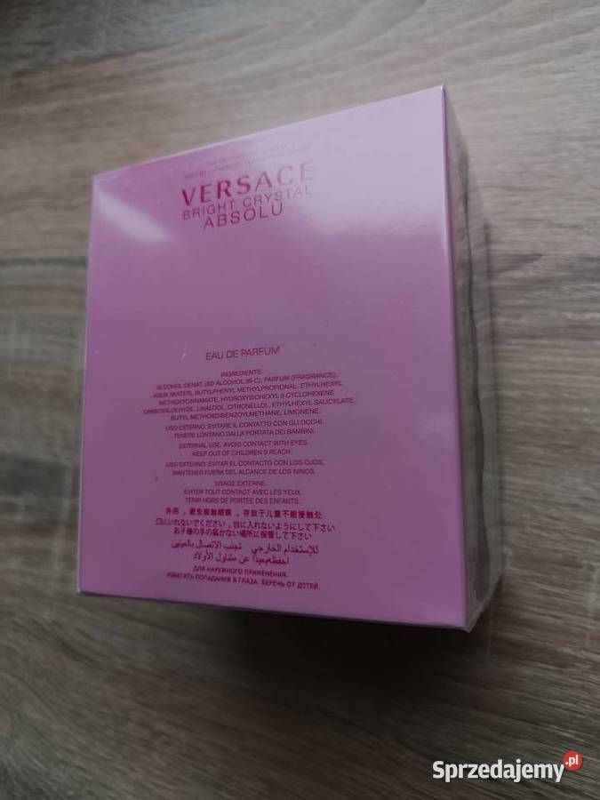 Perfumy damskie Versace Bright Crystal Absolu Dla kobiet Białystok