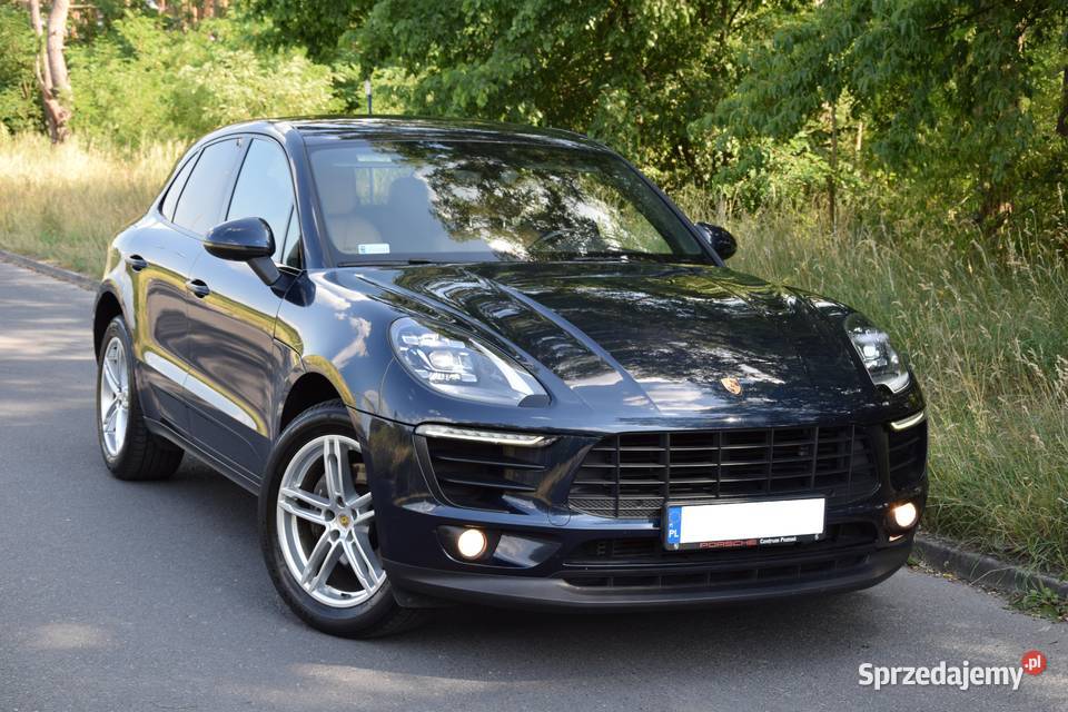 Porsche MACAN SALON POLSKA Bezwypadkowy Niski Przebieg Zadbany F-VAT 23%