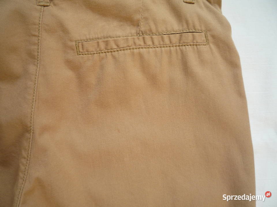HM 140 Beżowe Spodnie Chino Wiosna lato Szczecin