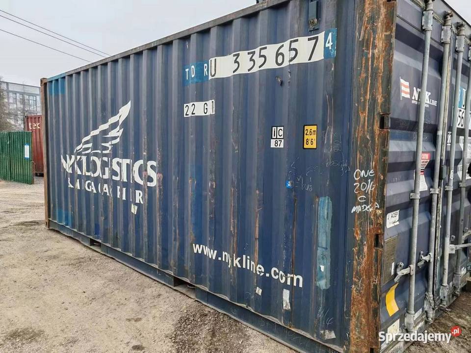 Kontener morski magazynowy 20DV 6 metrowy Nasielsk