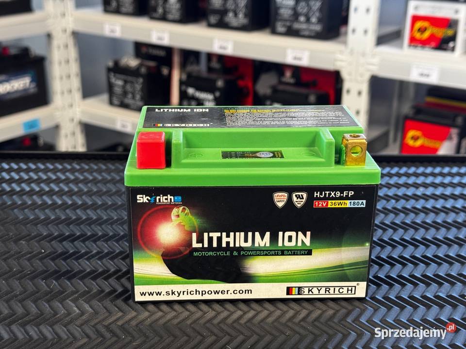 Akumulator litowojonowy Skyrich HJTX9FP 180A Akumulatory Motoryzacja podkarpackie Jasło