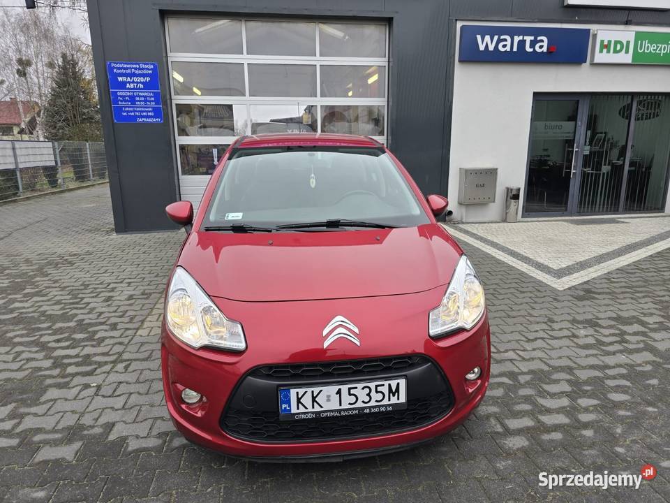 Citroen C3 2011 uszkodzony 51000 Salon polska immobilizer Pionki