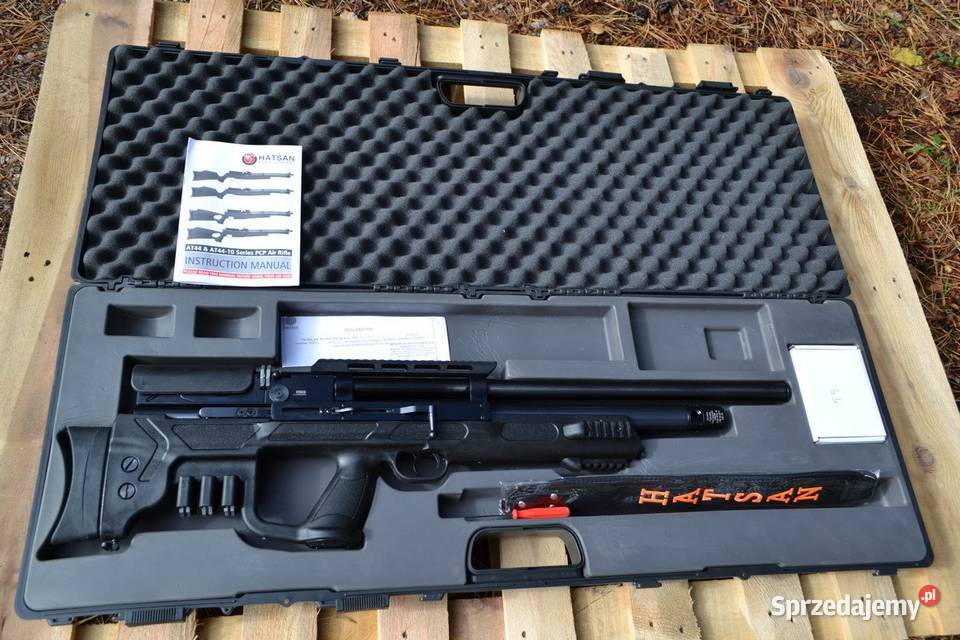 Wiatrówka PCP Hatsan Gladius tłumik QE 635 mm sprzedam