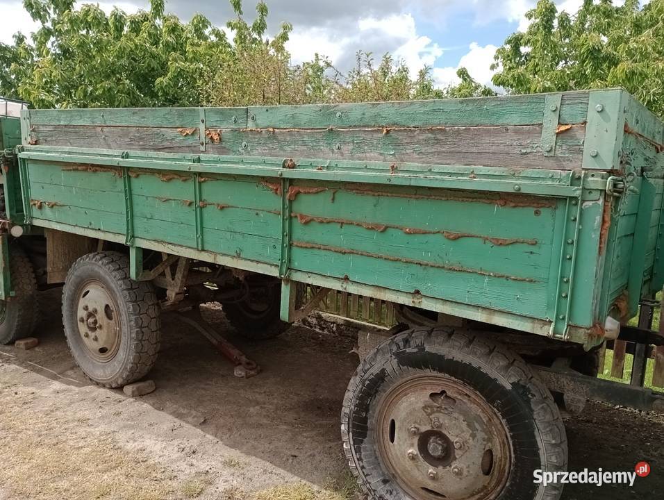 Przyczepa rolnicza nieuszkodzony Przyczepy rolnicze Jawor