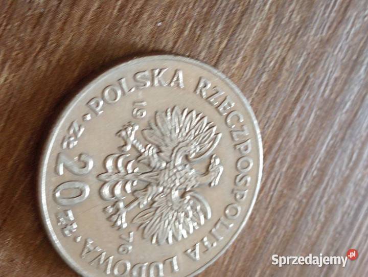 Sprzedam 20 zl 1976 r zzm marceli nowotko lubelskie Chełm