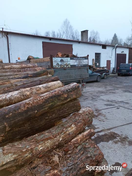Różne rodzaje drewna opałowegokominkowego Mrągowo sprzedam