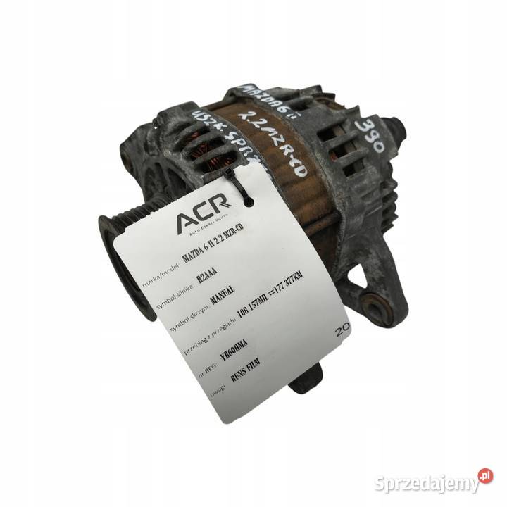 ALTERNATOR Mazda 6 GH 22 D MZRCD oryginał Chełm