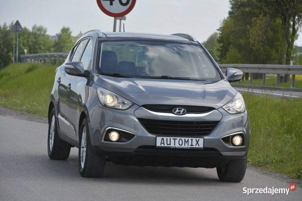 Hyundai ix35 17CRDi panorama skóra pakiet zimowy klimatyzacja Sędziszów Małopolski