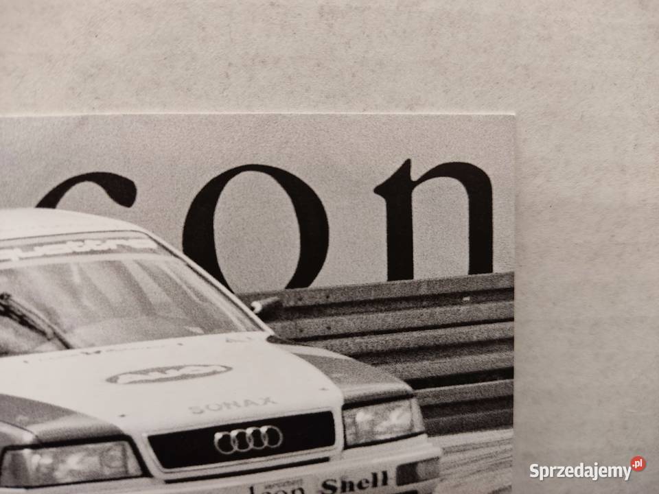 Pocztówka widokówka Audi V8 quattro DTM Pocztówki i karty telefoniczne Głuchołazy