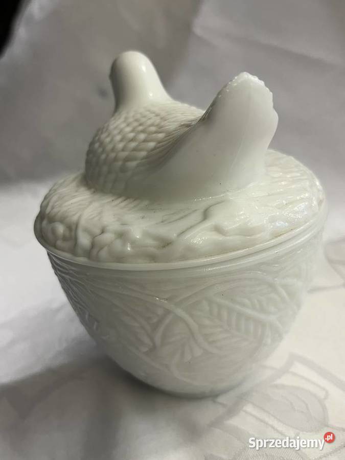 Puzderko z wieczkiem w kształcie gołębia Avon Kraków sprzedam