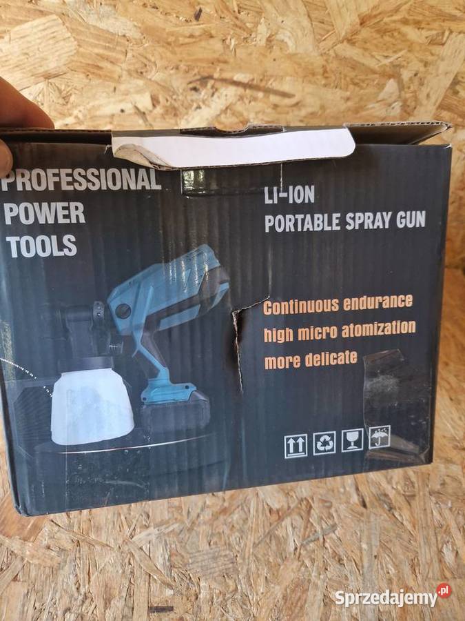 PISTOLET DO MALOWANIA ŚCIAN ELEKTRYCZNY MALARSKI