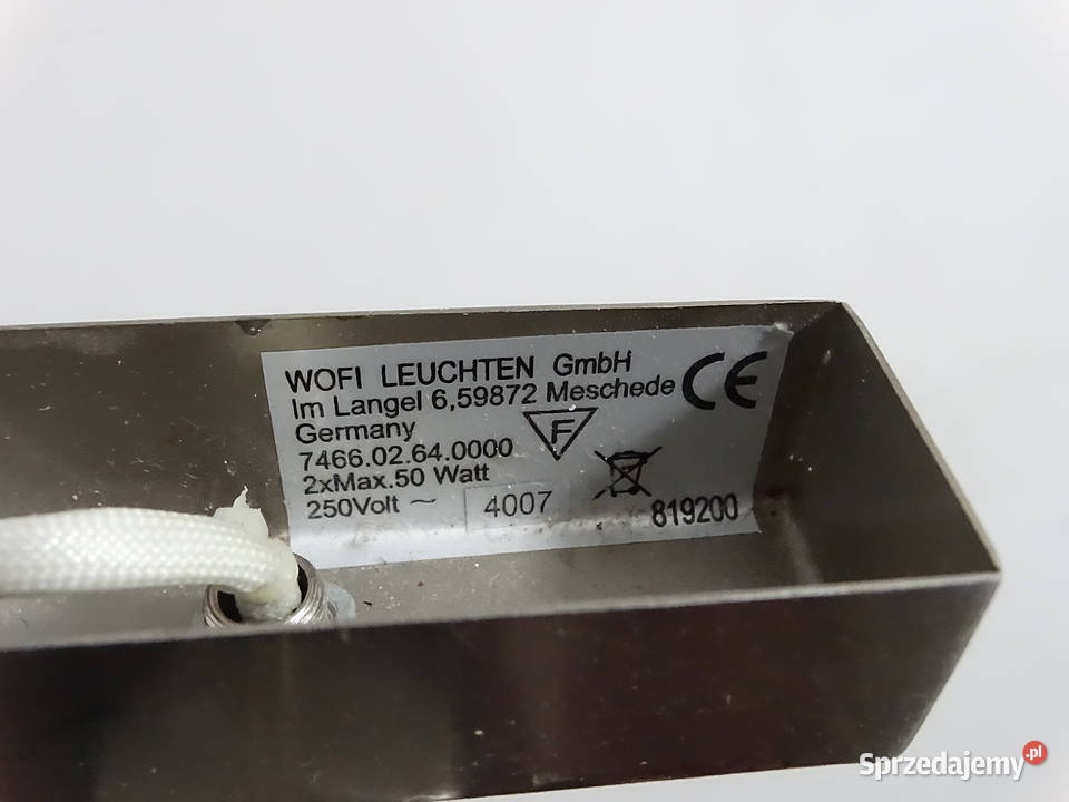 Nowoczesna Lampa SufitowaŚcienna WOFI 2x GU10 Biłgoraj