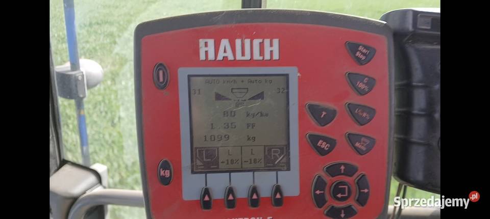 Rauch Axis 301 W GPS EZGuide 250 Trimble FILM Brześć Kujawski