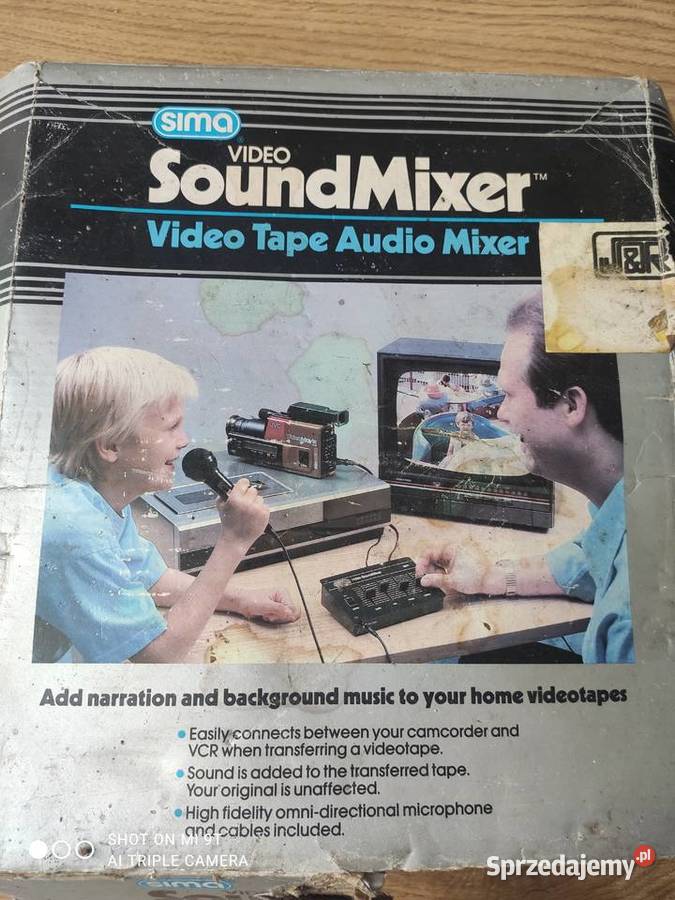 Video Tape Sound Mixer Mikser do Video