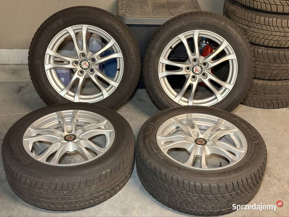 ALUFELGI 17 z oponami zimowymi koła FORD S MK2 Gdynia
