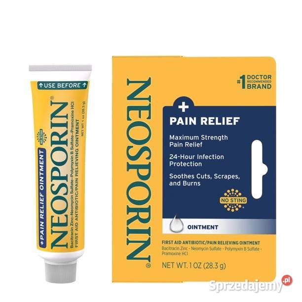 MAŚĆ NEOSPORIN ORIGINAL ANTYBIOTYKOWA 283g Poznań