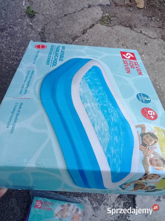 Basen dmuchany 26217551 plus piłka plazowa Elbląg