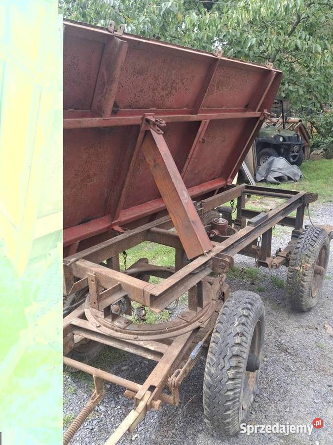 Przyczepka Multicar minitraktorek wywrotka 2 Krosno Odrzańskie