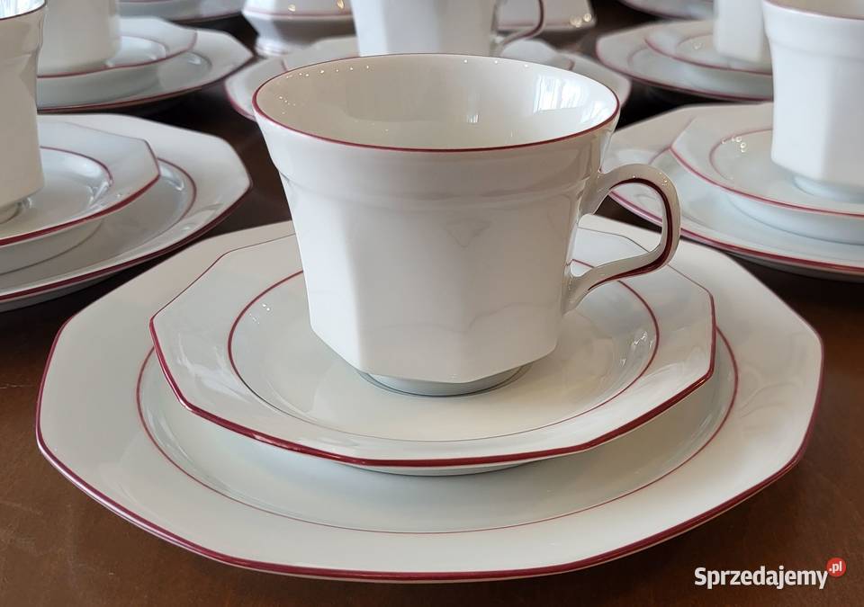 Heinrich Winterling Bawaria serwis 10 osób Porcelana i szkło Szczecin