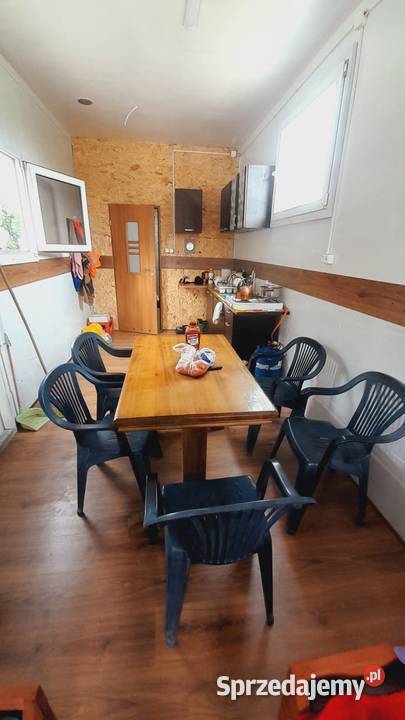 Barakowóz kontener mieszkalny naczepa na lubelskie Krępiec