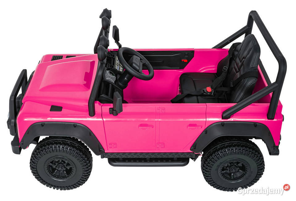 Land Rover Defender 110 SVX 24V 2x100W Różowy Łopuszno