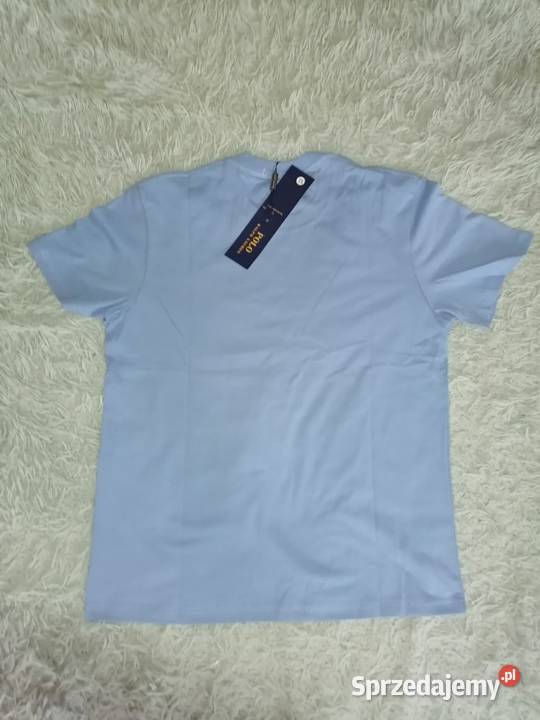 Błękitny tshirt Polo Ralph Lauren M