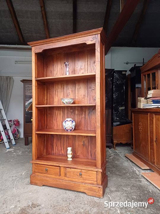 Regał na książki Biblioteka Kolonialna Suchorzew
