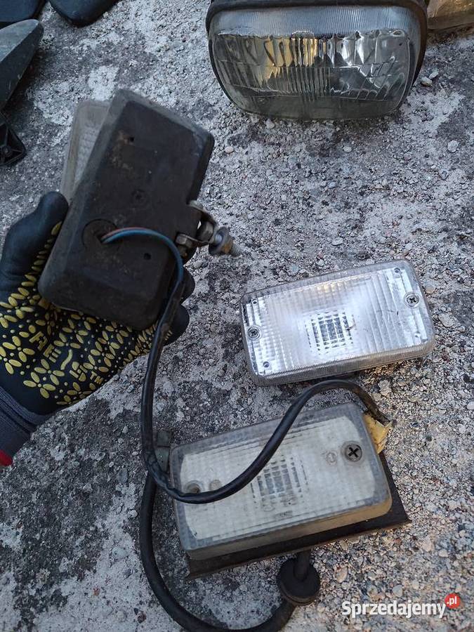 3x Lampa cofania Fiat 126p Maluch Tłuszcz
