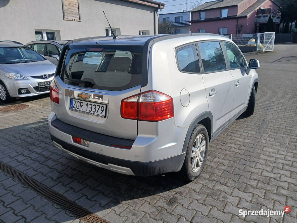 Chevrolet Orlando 18i klima elektyka czujniki 7 srebrny zachodniopomorskie Gryfino