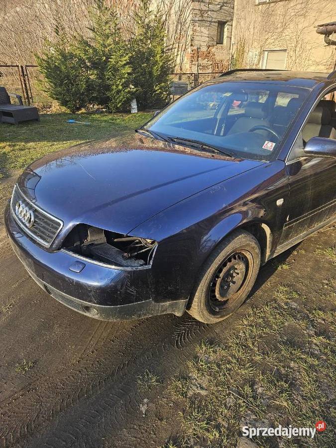 Audi a6 c5 24 benzyna na części osobowe dolnośląskie Szymanów
