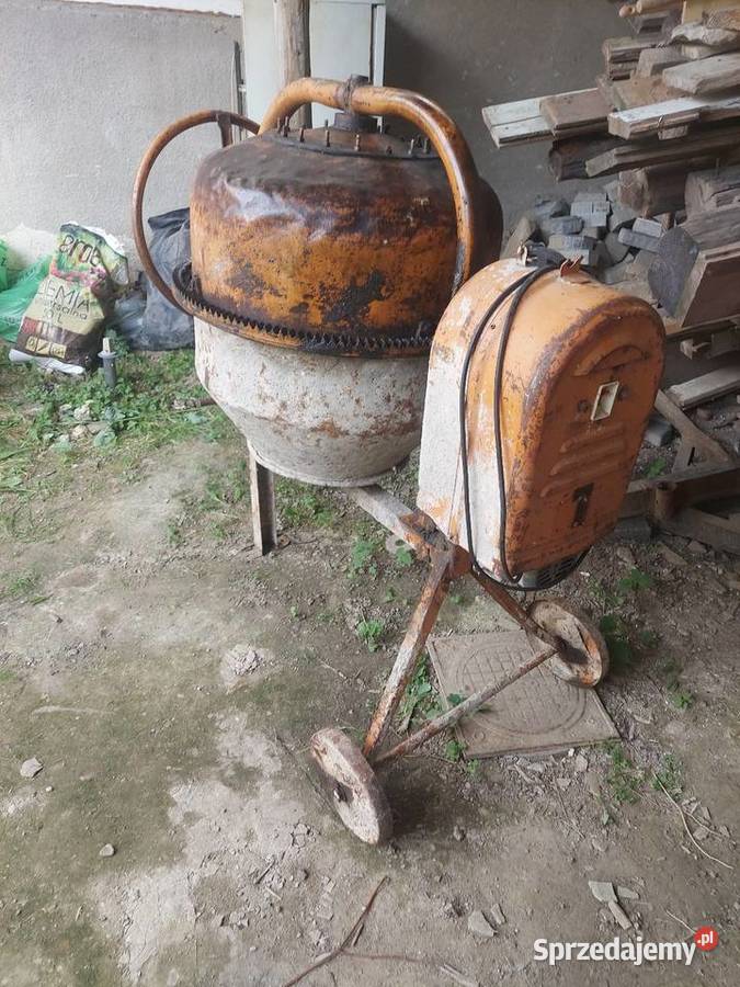 Betoniarka 160 L 230v Betoniarki Jasienica Rosielna
