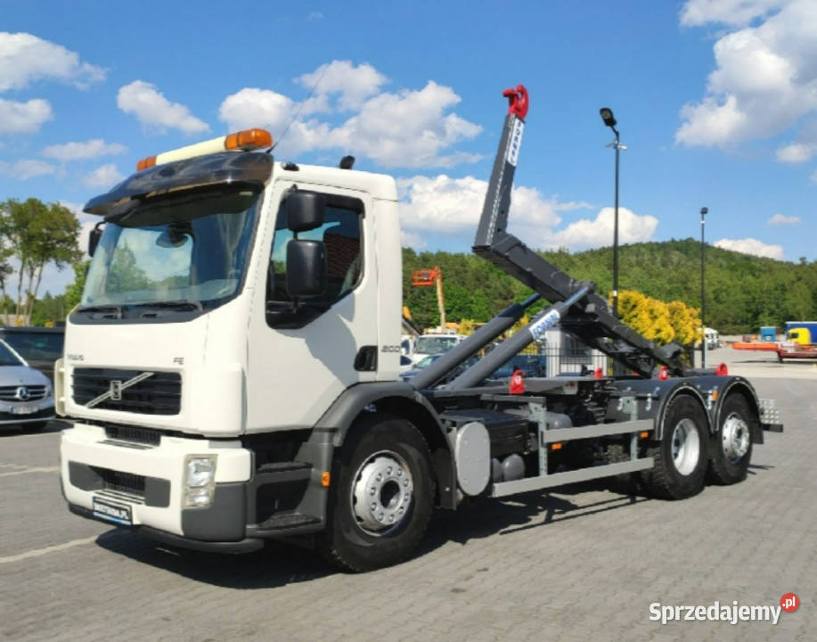 Volvo FE 26300 Hakowiec Napęd 6x2 Oś Skrętna E5 manualna Widełki