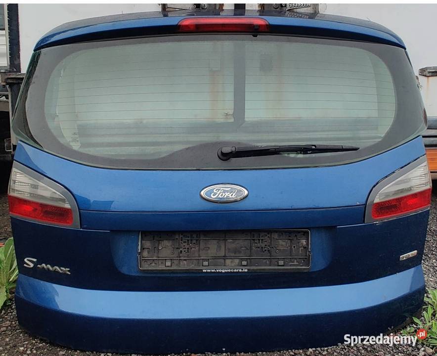 FORD S TYLNA KLAPA BAGAŻNIKA TYŁ NIEBIESKA śląskie Rudziniec sprzedam
