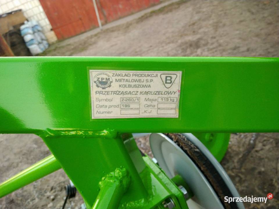 Przetrząsarka przewracarka karuzelowa nieuszkodzony Maszyny rolnicze Żabno