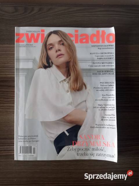 Zwierciadło 07 2144 lipiec 2025 CZASOPISMO Rok wydania 2025 Czasopisma Chorzów sprzedam