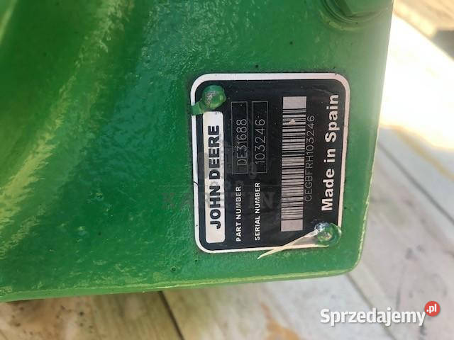 John Deere Seria M Przedni WOM kompletny wielkopolskie Jastrzębniki sprzedam