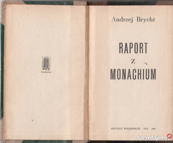 02457 RAPORT Z MONACHIUM ANDRZEJ BRYCHT Czyrna