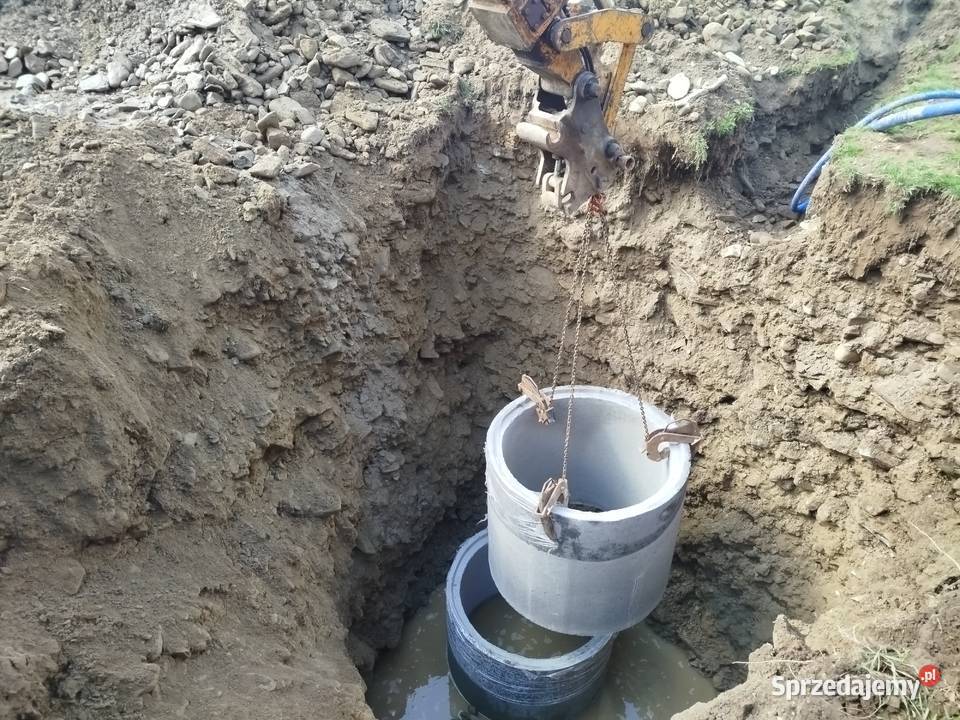 Prace ziemne usługi koparką Muszyna Krynica małopolskie Krynica-Zdrój