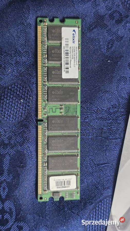 ddr 400 512mb pc3200u Świętoszówka sprzedam