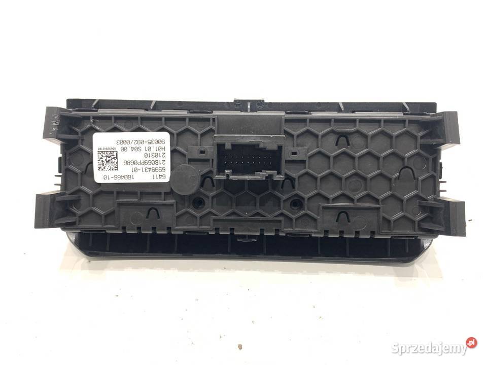 PANEL STEROWANIA NAWIEWU KLIMATYZACJI TYŁ BMW osobowe Wyposażenie wnętrza