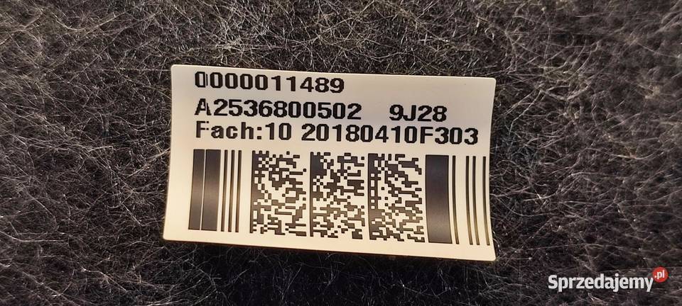 MERCEDES GLC W253 SUV PODŁOGA BAGAŻNIKA Części samochodowe