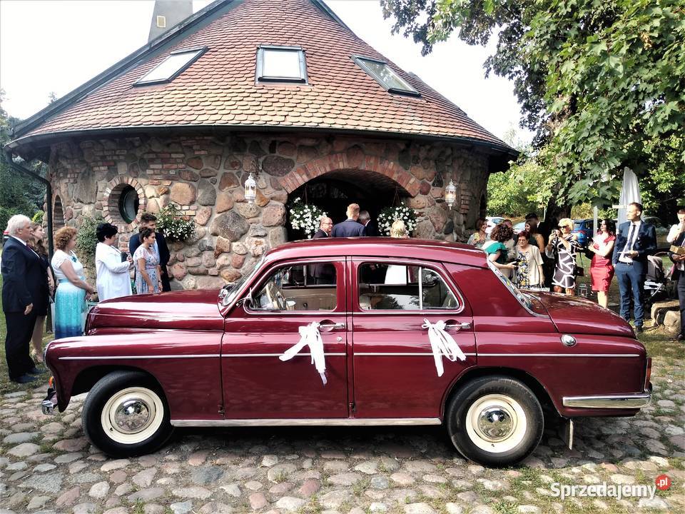Auto do ślubu Warszawa i nie RETROAUTOwynajem Wynajem pojazdów wielkopolskie Nekla