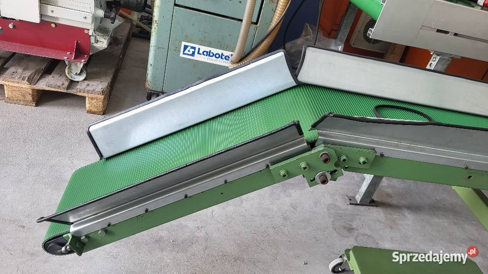Taśmociąg łamany L przenośnik tasmowy 225 150 75 Białogard
