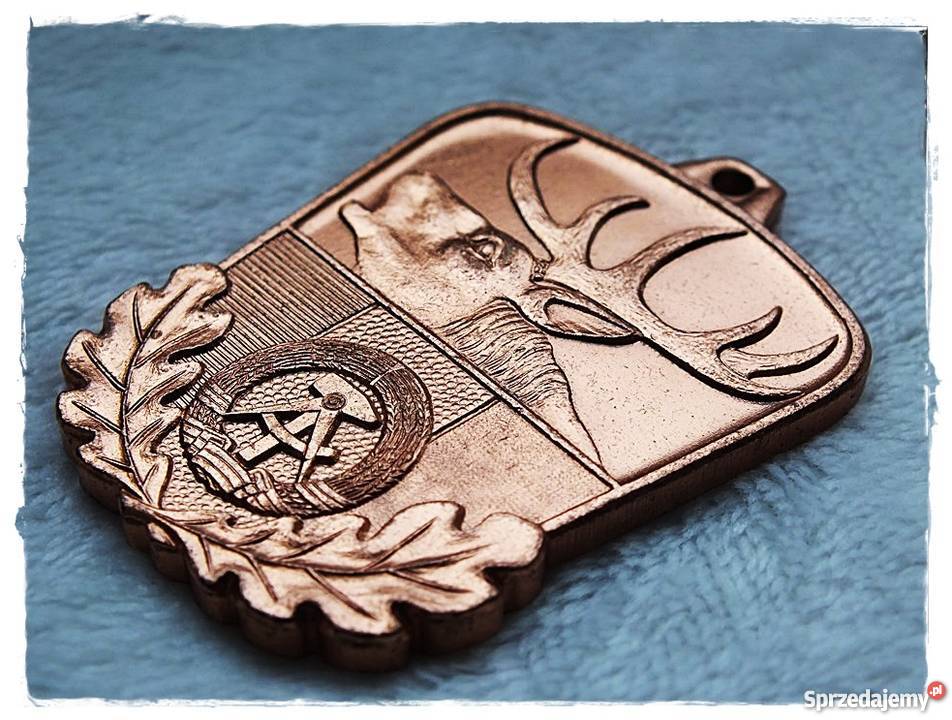 Brązowy medal Koła Łowieckiego Niemcy DDR Żary