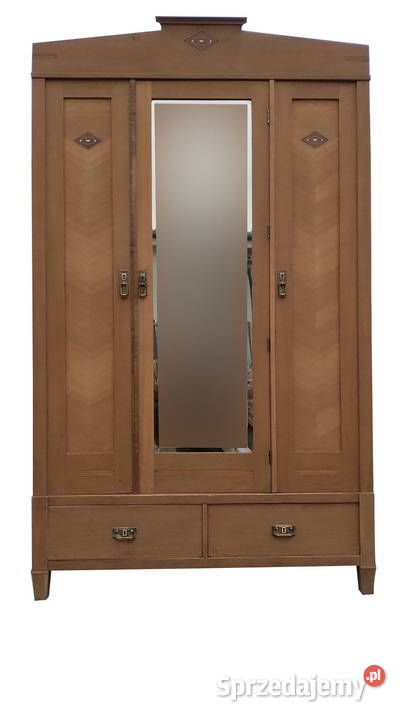 WSPANIAŁA SZAFA SECESYJNA Szczecin
