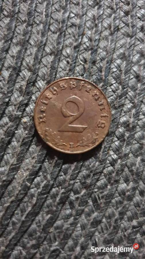 2 pfennig niemiecki Wrocław sprzedam