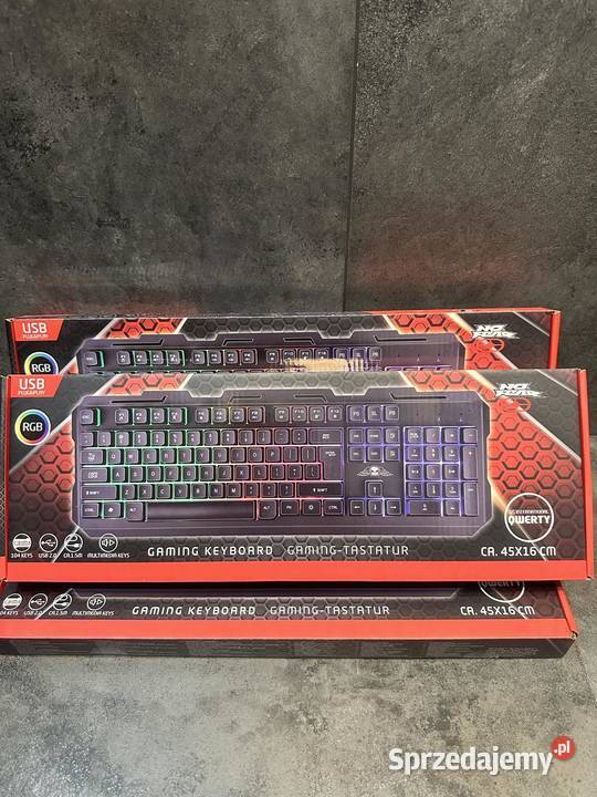 Klawiatura gamingowa podświetlana Toruń