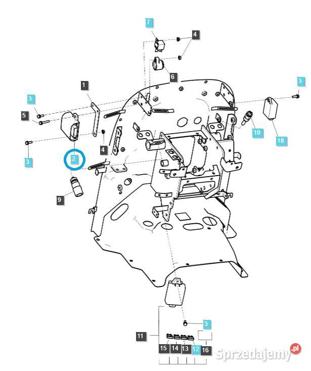 Kontroler elektroniczny TRG750 LS Tractor podkarpackie Tajęcina