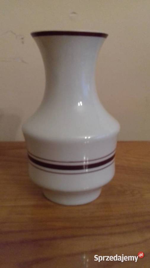 Wazon porcelanowy biały z Ćmielowa Vintage Kraków